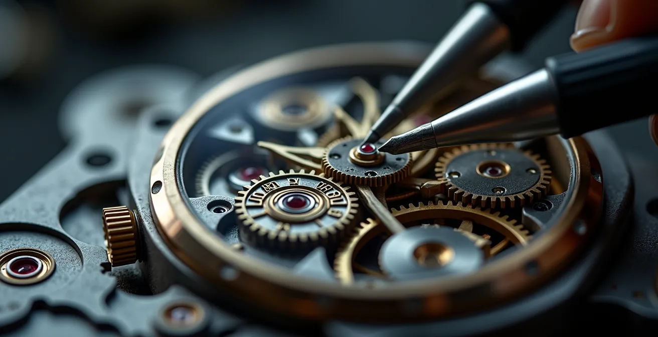 Maintenance évolutive d'un coffre-fort par un technicien certifié